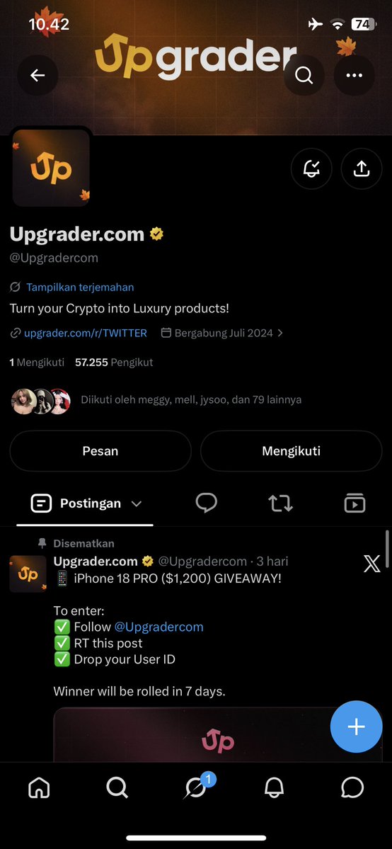 iPocado's tweet photo. @Upgradercom Thank you so much for the opprotunity!

User ID : 146465 https://t.co/w3NTojUCKQ