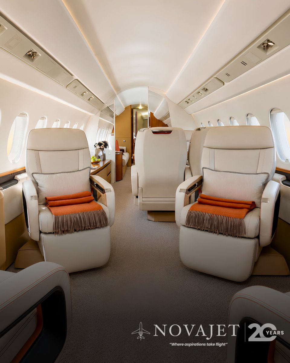 KaitlynRodqc3's tweet photo. Above the clouds, everything feels a little quieter. Falcon 6X. Engineered for global connections. https://t.co/OwE3dTJXpy