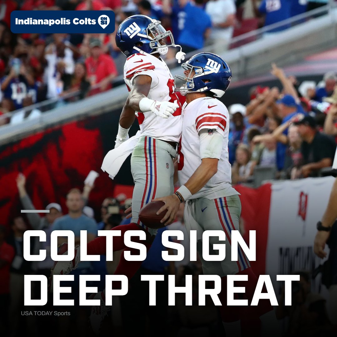 ColtMaven's tweet photo. #Colts Newest Addition to the WR Room Makes Too Much Sense | via @nerlens_ 

READ: https://t.co/wRGO7aa5Gs https://t.co/cpny7Pdcid
