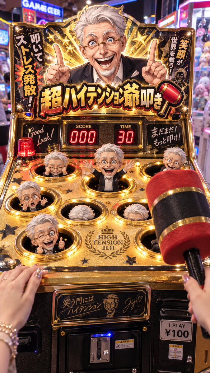 uhaoke_stamp's tweet photo. #モグラ叩き #うはおけプロンプト
🔨好きなだけ叩いてね!🔨
可愛すぎて叩けない人続出!?💦
チャッピーにキャライラストを添付し、プロンプトを実行すると…
素敵なモグラ叩きイラストが作られるぞ💗
プロンプトはALTとコメント欄♪ https://t.co/AXkqpAEQTJ