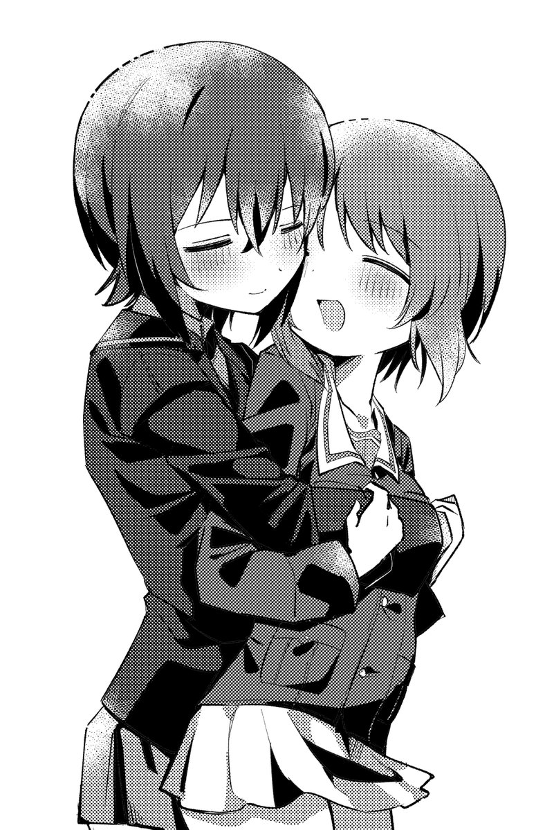 Pabupaburoo's tweet photo. 西住姉妹 https://t.co/lPcsfCxvfw