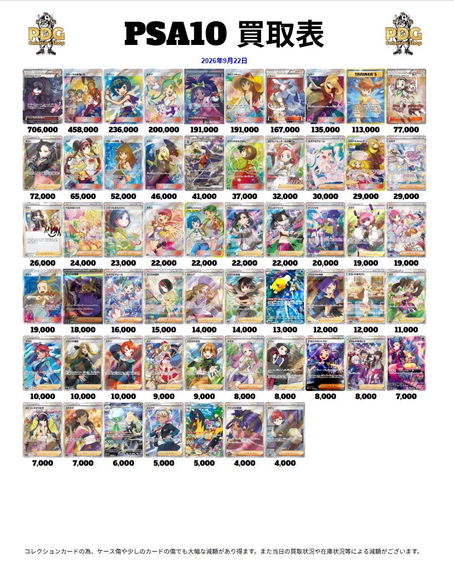 PDG Collector's Shop 金沢香林坊店 on X: 
