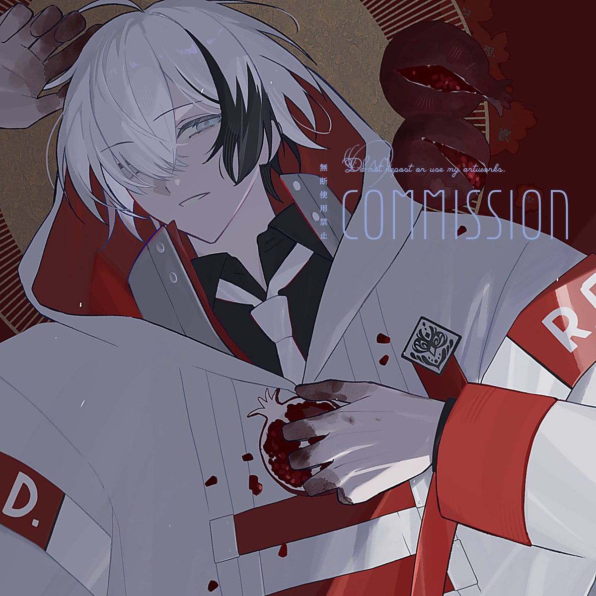 tabenai_yo_'s tweet photo. リクエストありがとうございました❤️‍🩹🤍
#Skeb #Commission https://t.co/8BpRWFXzlp