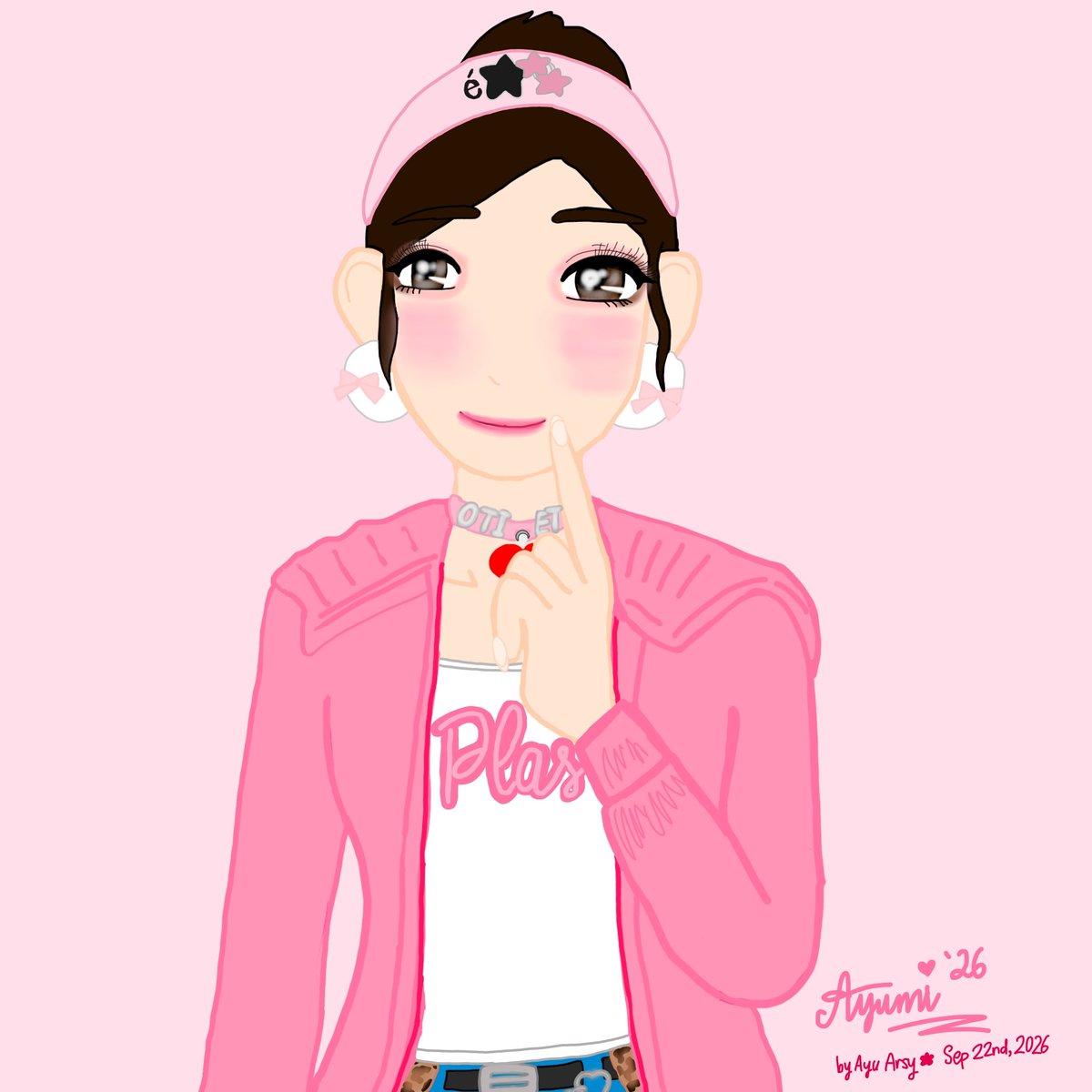 ayuarsymel's tweet photo. #reuploaded Today's art: (UNIS Special) UNIS 'Sky Land, Star Land' Seowon anime-style art.
์ ๋์ค 'ํ๋๋
๋ณ๋
' ์์์ ์ํธ
Drawn using ibisPaint X app, Deco edited using Line Camera.
Credit pic: @UNIS_offcl
#digitalart #ayuarsyart https://t.co/InhWV1rV1T