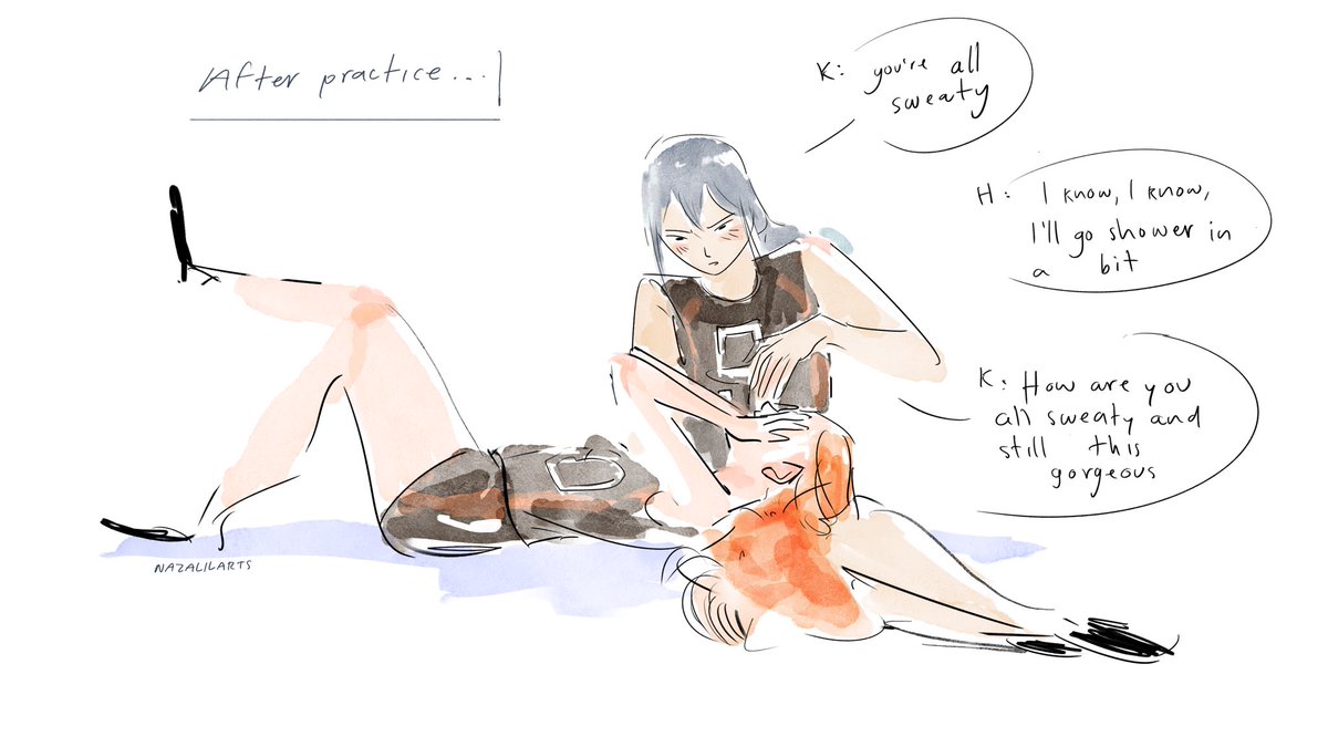 HaikyuuSpeeds's tweet photo. “Kagehina Yuri” #haikyuu #hq #ハイキュー #kagehina  🌊🪷✨ https://t.co/UHyV1YKy6V