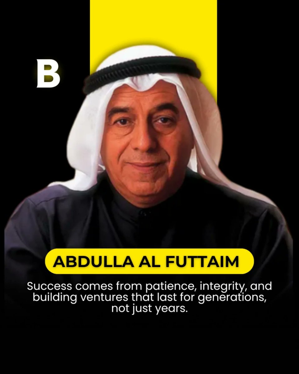 HenriettaFhrsh's tweet photo. True success isn’t measured by quick wins—it’s built through patience, integrity, and a vision that extends far beyond the present. 🌟 Abdulla Al Futtaim’s journey is a testament to creating ventures that stand the test of time, shaping legacies https://t.co/5h2mFtJeZe