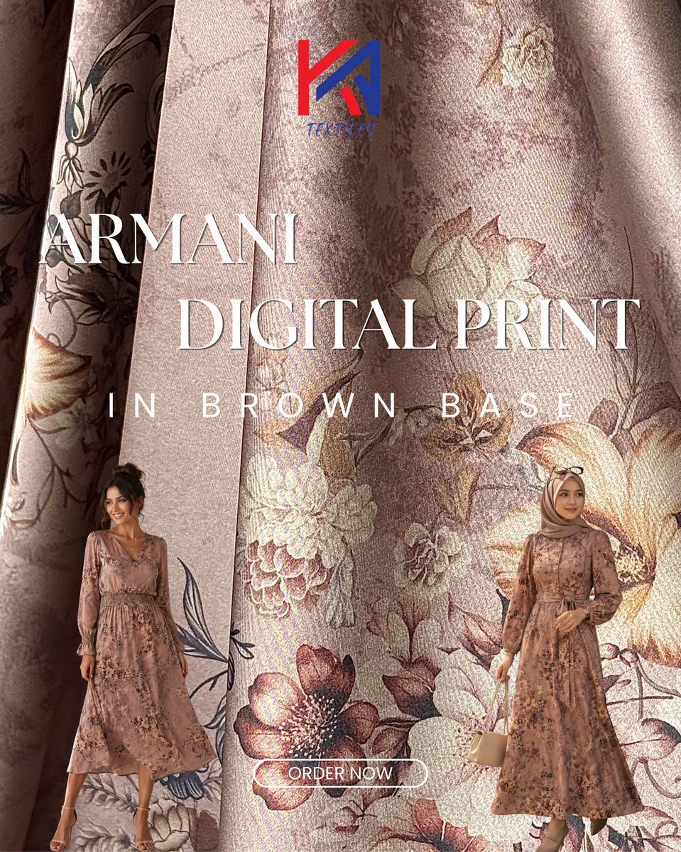 violetmoore2h9e's tweet photo. Timeless, Elegant, and Exclusive

Armani Digital Print on a brown base is perfect for those who love luxurious, versatile earth tones. Detailed patterns and warm hues create a sophisticated look. Premium quality, sharp prints, and comfortable for https://t.co/oZzheRjxyS
