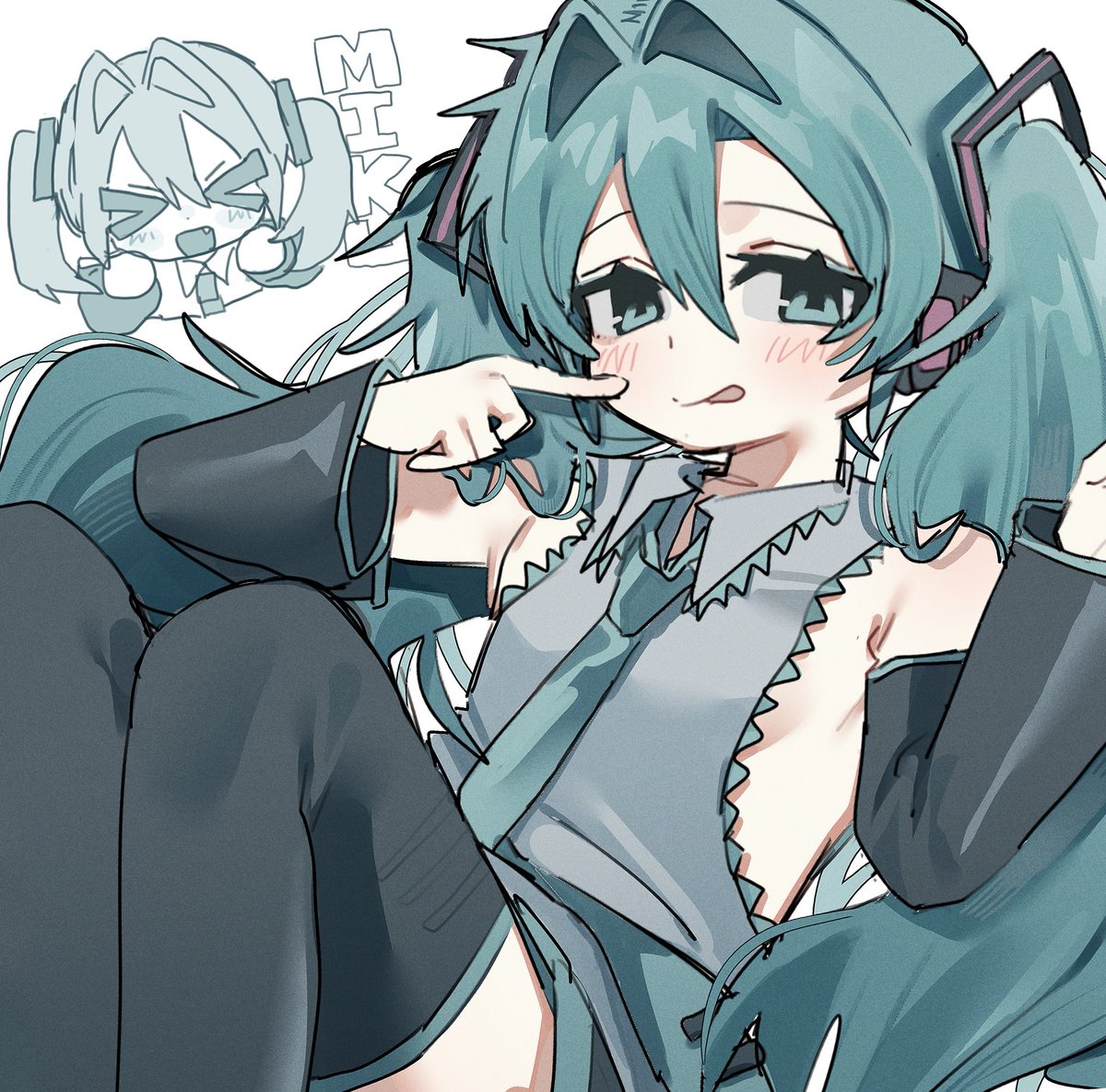 serutorarin__'s tweet photo. ミクさん https://t.co/aB9CsYka5p