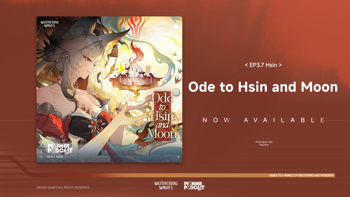 WW_BR_Official_'s tweet photo. Wuthering Waves EP3.7 - Hsin ''Ode to Hsin and Moon'', já está disponível no Spotify, Apple Music e outras plataformas. Aproveite esta jornada cativante de sons ressonantes!

Papel de parede do EP de Hsin já está disponível - dê um toque de serenidade à sua tela!

►Spotify: https://t.co/viA7ntO9yY
►Apple Music: https://t.co/l2iRiFZITw

#WutheringWaves #WutheringWavesBR #Hsin
