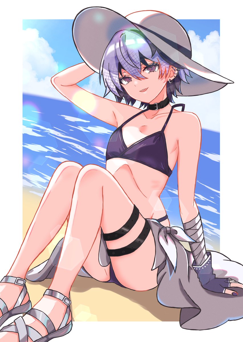 Noire6959's tweet photo. 夏 https://t.co/LEZdd0aSsU