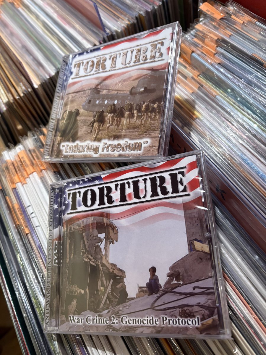 RETRIBUTION178's tweet photo. シカゴ出身SLAMMING BRUTAL DEATH METAL "TORTURE" 最新5thアルバムが大好評💿 前作4thも再入荷しましたがジャケが似ていて混同しますが新作🇺🇸  前作から路線を固定し強烈なBRUTAL DEATH METAL/SLAMを融合させたサウンドを体現出来るリリース🇺🇸 💿💿
https://t.co/4aAjvAassq

https://t.co/Lg4T5LnbW9 https://t.co/HsuEpbbMhW