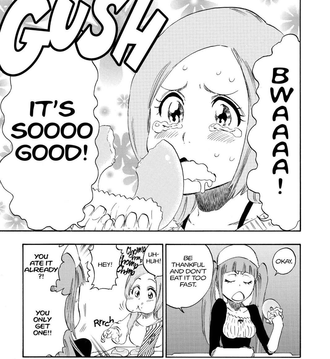 AnimeGuru100's tweet photo. Kubo really drew Orihime as cute as possible here 🥹🥹🥹 https://t.co/UAwVATe5Uf