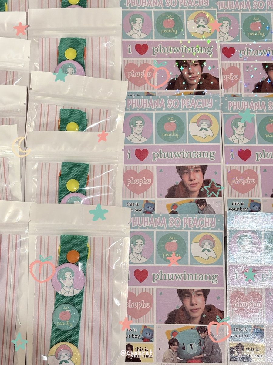 cyphret's tweet photo. freebies ready 💗😙

see you next week guys!!!!!! gak kerasa bentar lagi 😭🫶🏻

#2026Phuwin1stFanconinIndonesia https://t.co/iNjpAdVf5d