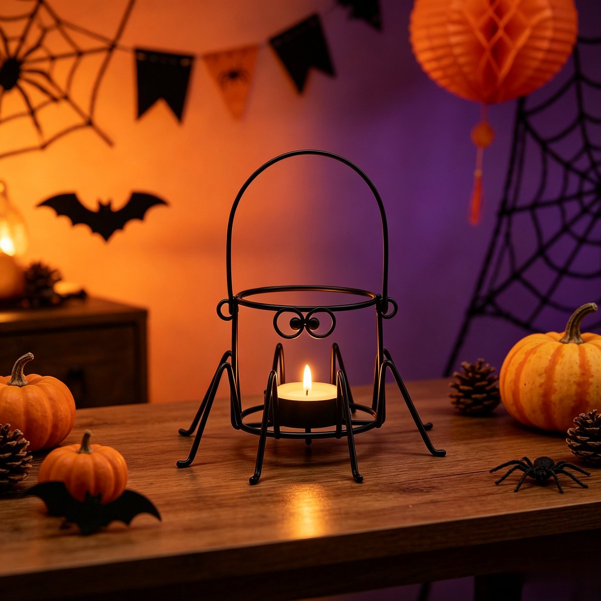 woertehome's tweet photo. Halloween spider candlestick lantern. USD 16.99. Visit https://t.co/h16XtTuuBC
WOERTE HOME · Factory-direct home decor &amp; seasonal crafts since 2017

#HalloweenDecor #SpiderLantern #CandlestickLantern #HomeDecor #SeasonalCrafts #FactoryDirect #WholesalePricing #ResinCrafts https://t.co/Tn1ZhiXDvS