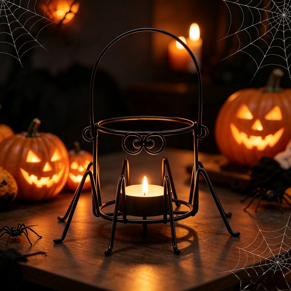 woertehome's tweet photo. Halloween spider candlestick lantern. USD 16.99. Visit https://t.co/h16XtTuuBC
WOERTE HOME · Factory-direct home decor &amp; seasonal crafts since 2017

#HalloweenDecor #SpiderLantern #CandlestickLantern #HomeDecor #SeasonalCrafts #FactoryDirect #WholesalePricing #ResinCrafts https://t.co/Tn1ZhiXDvS