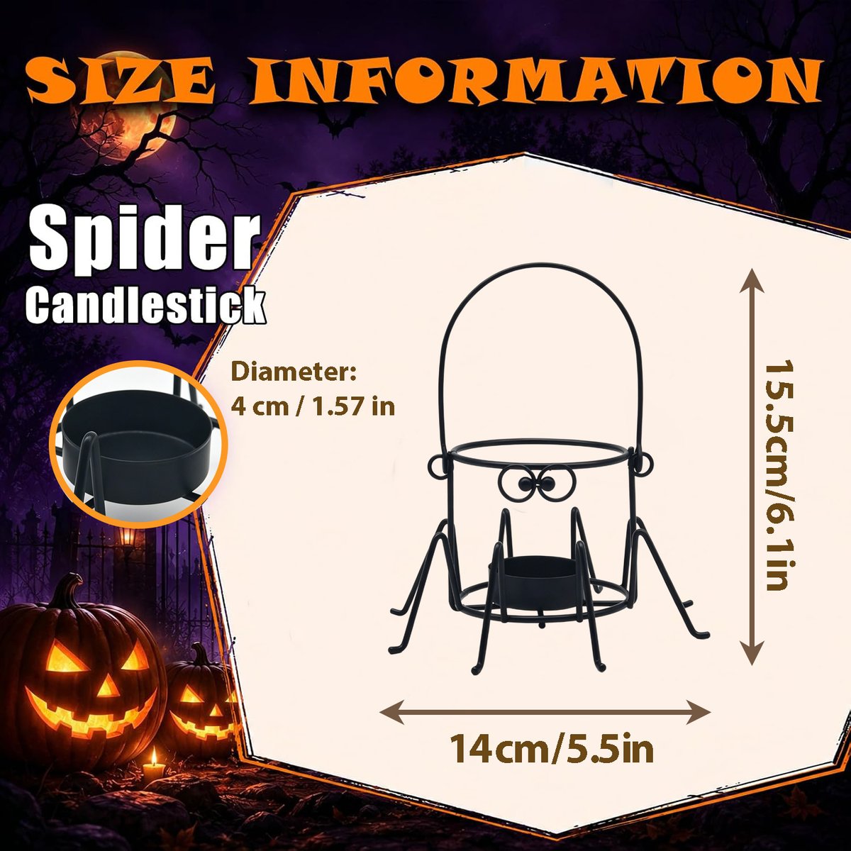 woertehome's tweet photo. Halloween spider candlestick lantern. USD 16.99. Visit https://t.co/h16XtTuuBC
WOERTE HOME · Factory-direct home decor &amp; seasonal crafts since 2017

#HalloweenDecor #SpiderLantern #CandlestickLantern #HomeDecor #SeasonalCrafts #FactoryDirect #WholesalePricing #ResinCrafts https://t.co/Tn1ZhiXDvS