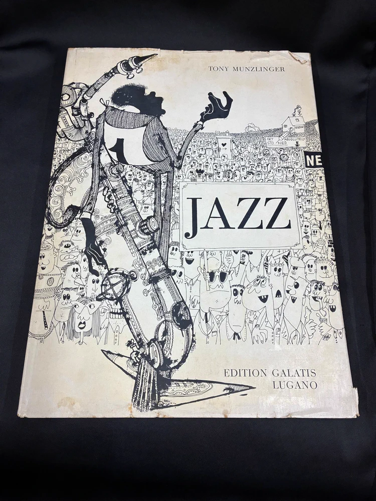 tony munzinger jazz 洋書　画集　かなり珍しい本です。 ディスクユニオンJazzTOKYO（御茶ノ水） on X: 