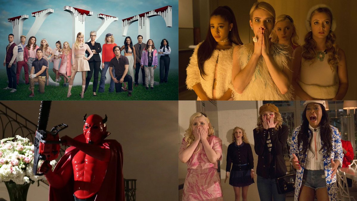 PopCrave's tweet photo. ‘Scream Queens’ premiered 11 years ago today. https://t.co/buBausdEA7