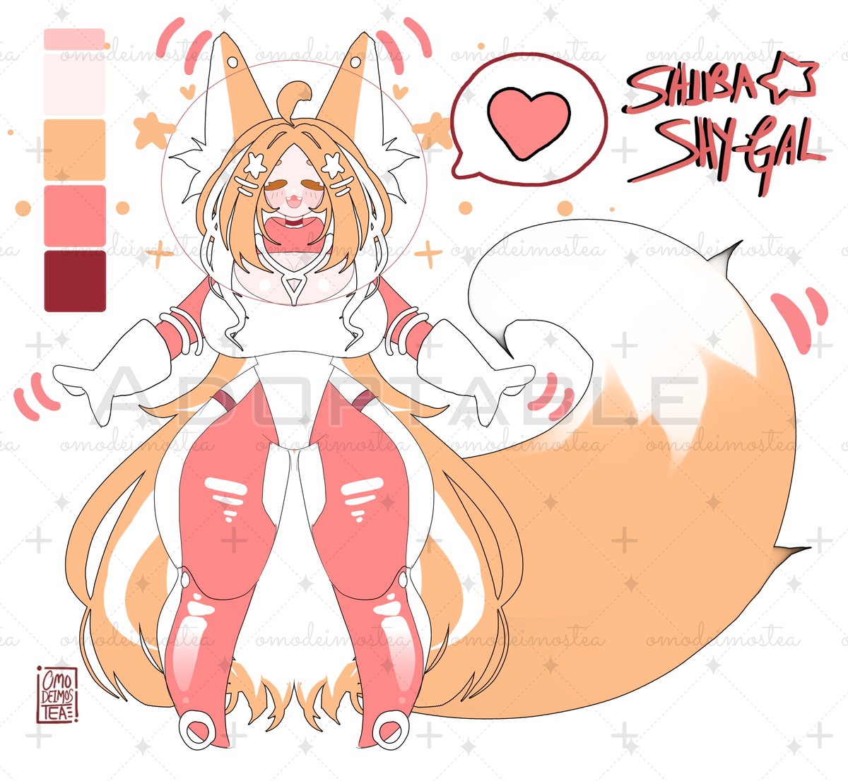 omodeimostea's tweet photo. 𝓐𝓭𝓸𝓹𝓽  

Shiba Shy-gal!🌟

Just your friendly pom pom neighbor, full of puppy Shiba-Inu energy, loying and energetic, are you a morning person?🌟

𝓼𝓫50 𝓶𝓫3 

#oc #digitalart https://t.co/8T99mQJJmI