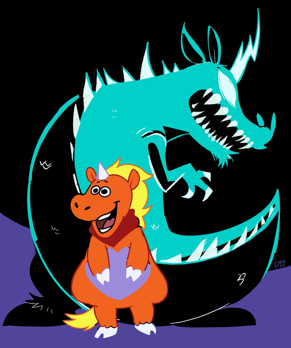 DeeDubliner's tweet photo. what if barney but evil #buddy https://t.co/YpDMz7f4gP