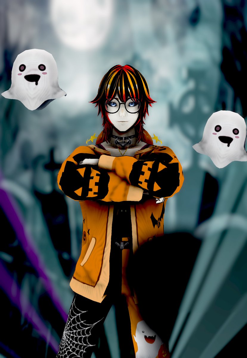 sebrainbow_'s tweet photo. Boo! #Vtuber #entuber #Vroidmodel #fyp #Halloween2026 #sebrainbow
HURRY UP IORNMOUSE I'M FAST! I'M READY FOR HALLOWEEN EARLY ARE YOU? https://t.co/9PckbXq8Qt