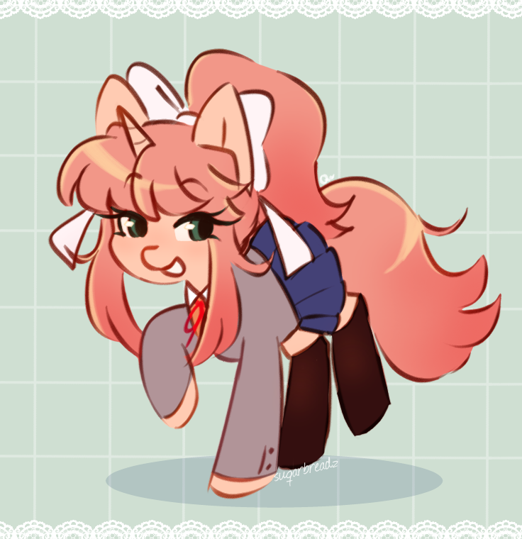 justqonika's tweet photo. doki doki friendship is magic club 2026; ୨୧ #ddlc #mlp https://t.co/0aiQPtTQjM