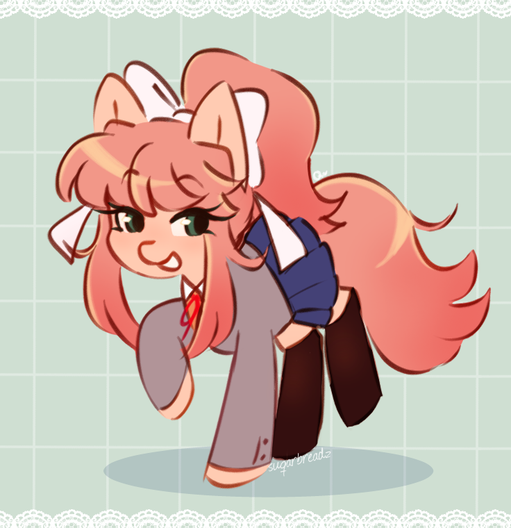 justqonika's tweet photo. doki doki friendship is magic club 2026; ୨୧ #ddlc #mlp https://t.co/0aiQPtTQjM