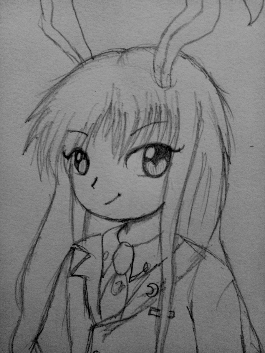 achygroan's tweet photo. ZUN style Reisen study https://t.co/hZwO33Vmk2