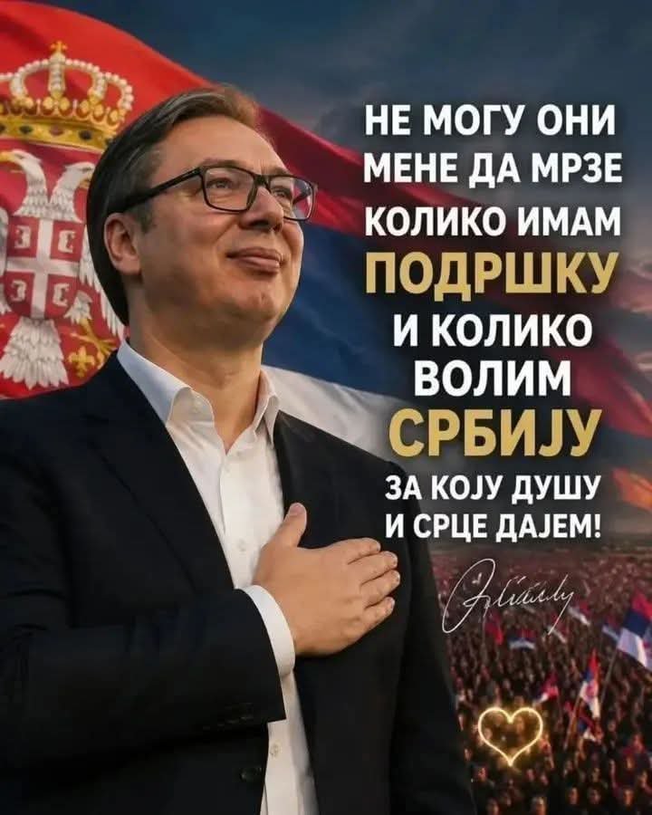 gorica_mandic's tweet photo. Za mene je ljubav prema Srbiji iznad svega. Vučića podržavam jer u njegovoj politici vidim borbu za Srbiju, njen razvoj i očuvanje državnih interesa. To je moj stav i moja podrška. 🇷🇸❤️ #Srbija #AleksandarVučić https://t.co/kqGogGqGQC