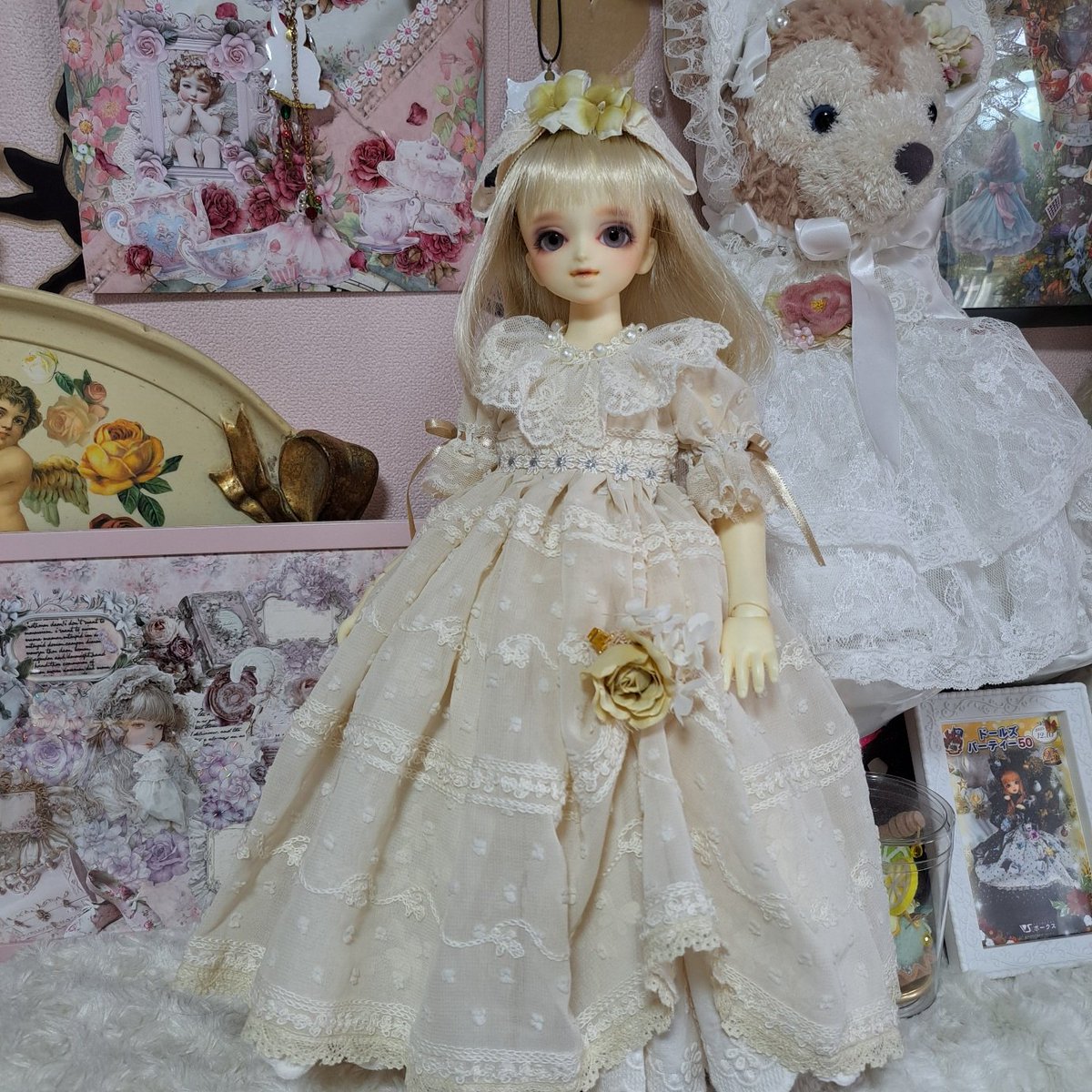 yuuya36100691's tweet photo. アリスドレスも完成しましたので
通販のレビューを開始しました🥰
通販は、明日9/23水曜日20:00を
予定しています🥰
今回は、初めて使う資材小物を
使っていますので🥰試作として
販売させていただきます✨😌✨
全てゆうパック送料込みになります。

https://t.co/2jgbsVQ7Uo https://t.co/UMYxYciqE8