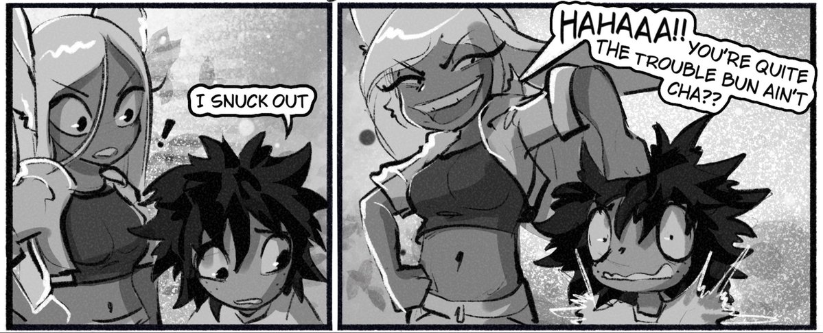 Inkalight's tweet photo. 🦾 The Quirkless Cyber Hero 
part 21
Tw: depression, permanent injury, trauma

Comic update thread linked below ⬇️ https://t.co/rrSfCEANXG