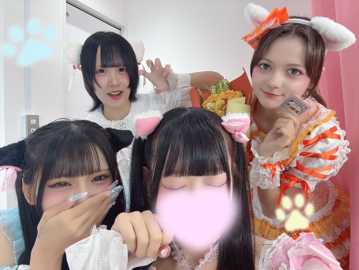 maisonlily1's tweet photo. 日暮里ネコシアター🐱ありがとうございました( è ·̫ é )୨⟡⭐
コールで盛り上げてくれて楽しかったです🙂‍↕️♬明日も会えますからねー⭐⭐シルバーウィークたのしもー🤚🏻🤚🏻🤚🏻🤚🏻

みもりさん https://t.co/Ibv5M35NnH