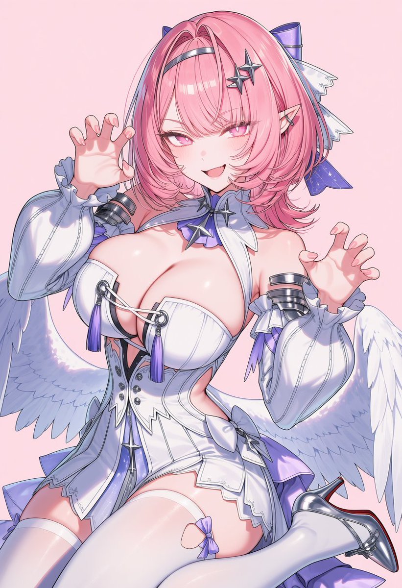 TerakomoriHime's tweet photo. 🌸✨—Gaww Gaww~ ¿Me preguntó si están listos para una Void hunter de primera generación como yo? Gaww~

Si por favor / No

Si quieres que combata con Fufu 🩷
Si quieres que combata en la cama con Fufu 🔁 https://t.co/T4dYKCtC6I