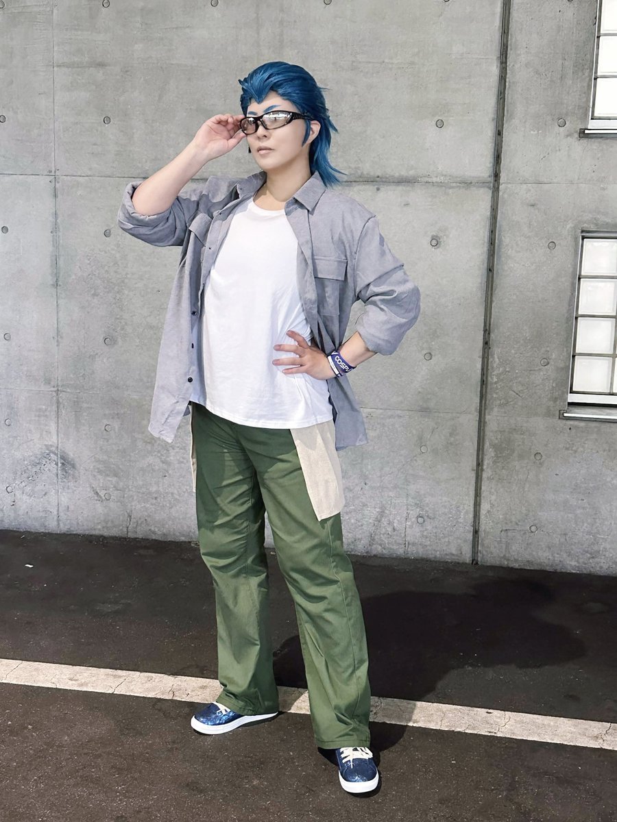 yakekogeyo's tweet photo. ▶cosplay
Big Bro🕶️
(TGS2024 2bro.×三人称コラボ)

📷️：friends🫰

#TGS2026
#TGS2026コスプレ https://t.co/vHEfu1pSfA