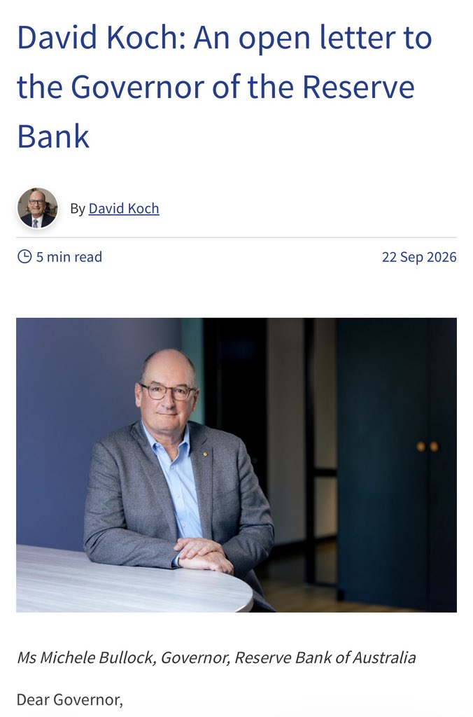 GreenTyler27's tweet photo. Credit must go to where it’s due and Kochie is right. If the RBA is being forced to keep raising interest rates because labor governments are running fiscal policy that adds to inflationary pressure, then Michele Bullock should have the courage to tell all Australians that plainly. Interest rates do not operate in a credit market vacuum and Government spending has deep consequences. The IMF itself says fiscal consolidation would support disinflation and reduce the pressure on our monetary policy. Meanwhile, the RBA says historically weak productivity is constraining Australia’s capacity to grow without generating inflation. Australians with mortgages shouldn’t be left thinking interest-rate rises simply fall out of the sky. We need to grow our level of productivity, not continually grow government spending and the tax burden that is required to continually sustain it.