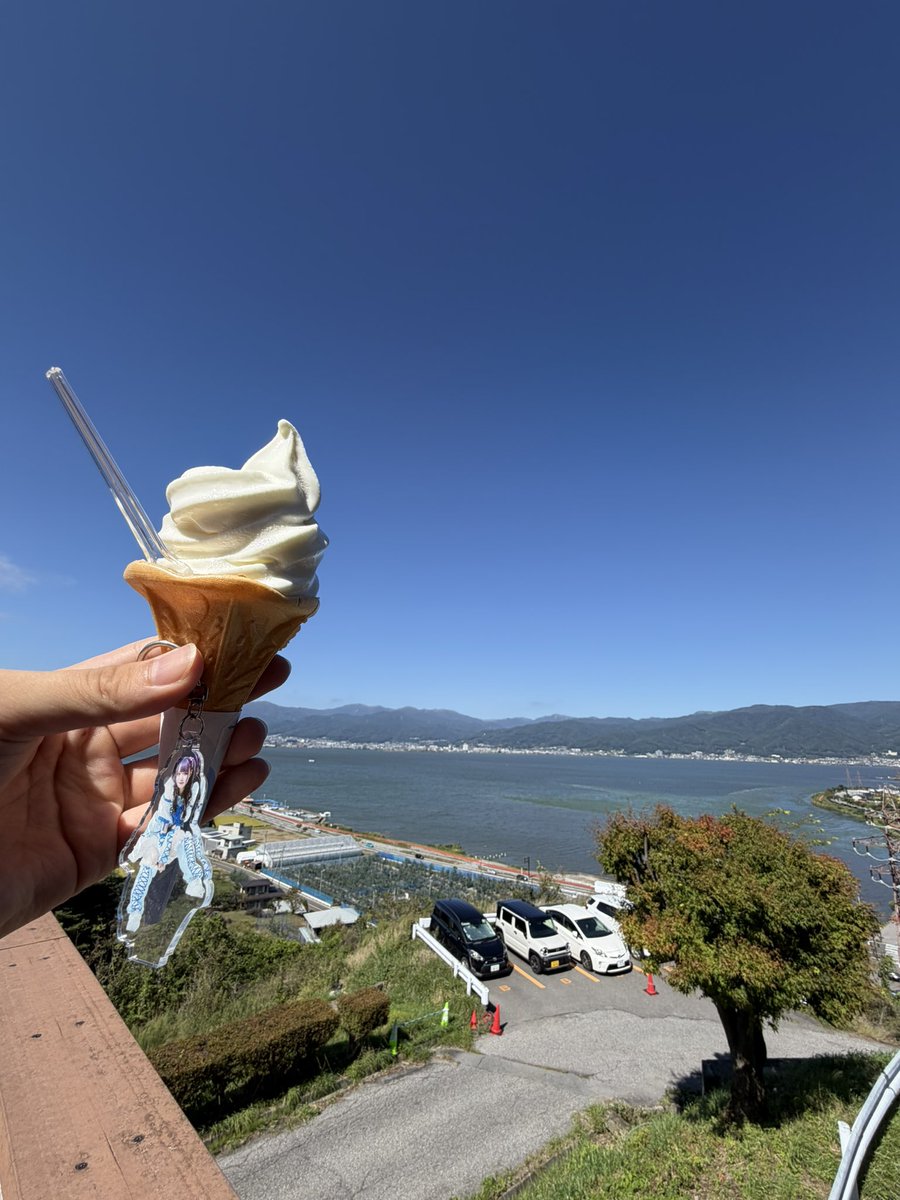 okaka_CMX's tweet photo. 諏訪湖だよ風が気持ちいいね
#きいてよごくりさん https://t.co/S4BHy7lHIb