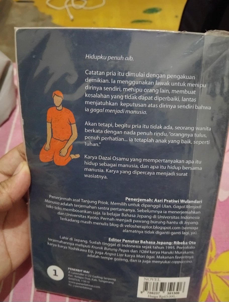 mayomikagee's tweet photo. haiii adakah dari kalian yang minat preloved novel aku?^_^
semuanya ori yaa

hi berlin 1998: 45k
gagal menjadi manusia: 30k

aku jual karena kebetulan aku juga udah selesai bacanya, dan pengen beli buku baruu, kalo minat komen saja yaah https://t.co/hWI0iBCOub