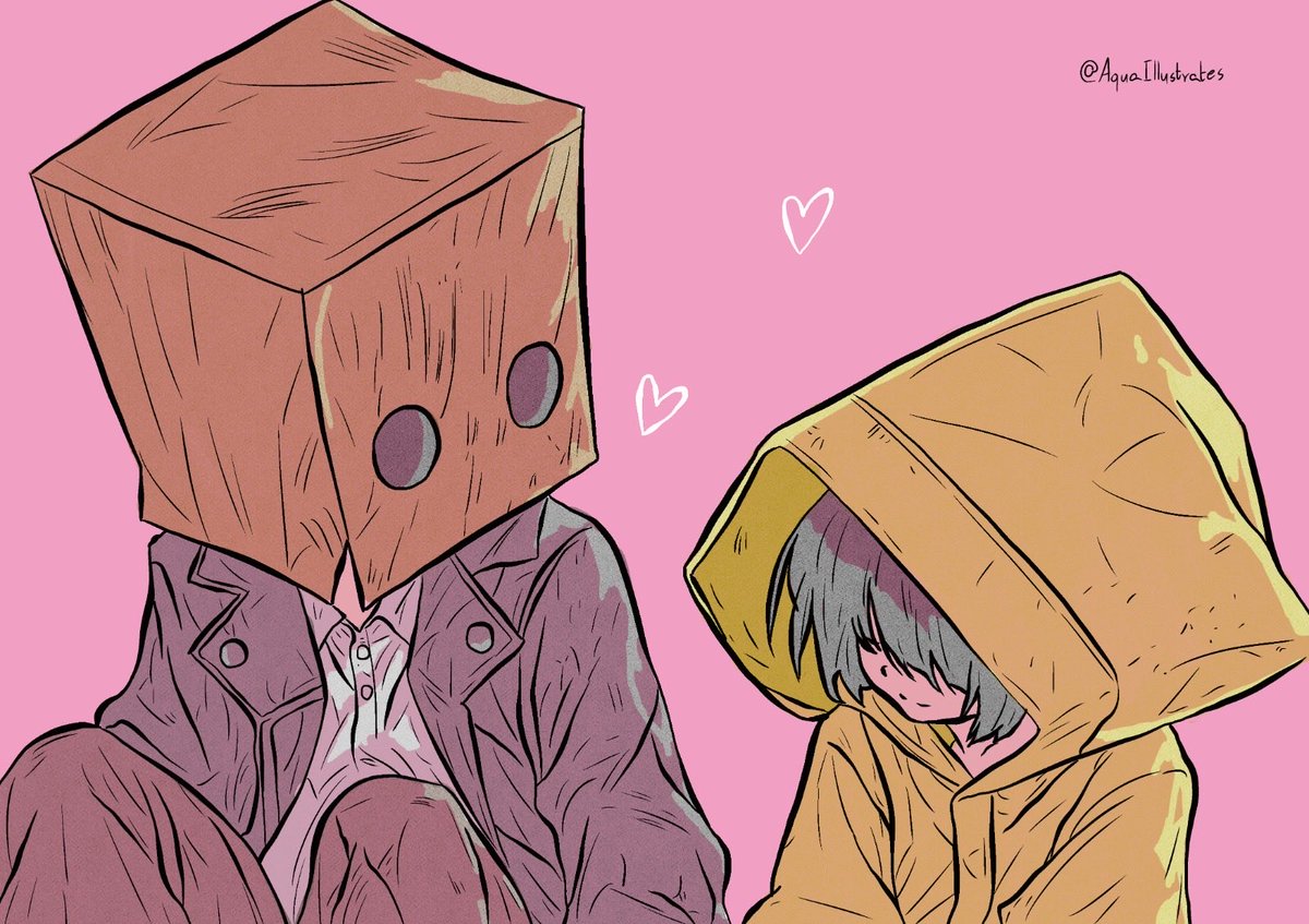 aquaillustrates's tweet photo. How it could‘ve ended… 🤍 #illustration‌‌ #littlenightmares https://t.co/UCSvqS1XgE