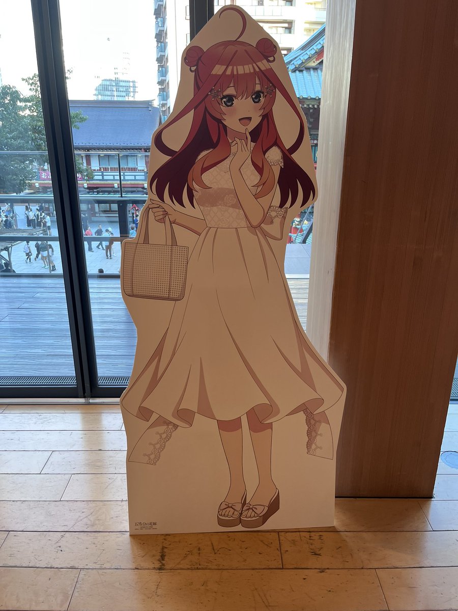 bon_choumin's tweet photo. これだけ貰いに神田明神までお散歩

五月もパシャリ

#ごとカド祭2026
#五等分の花嫁 https://t.co/1YaRvPcdPp