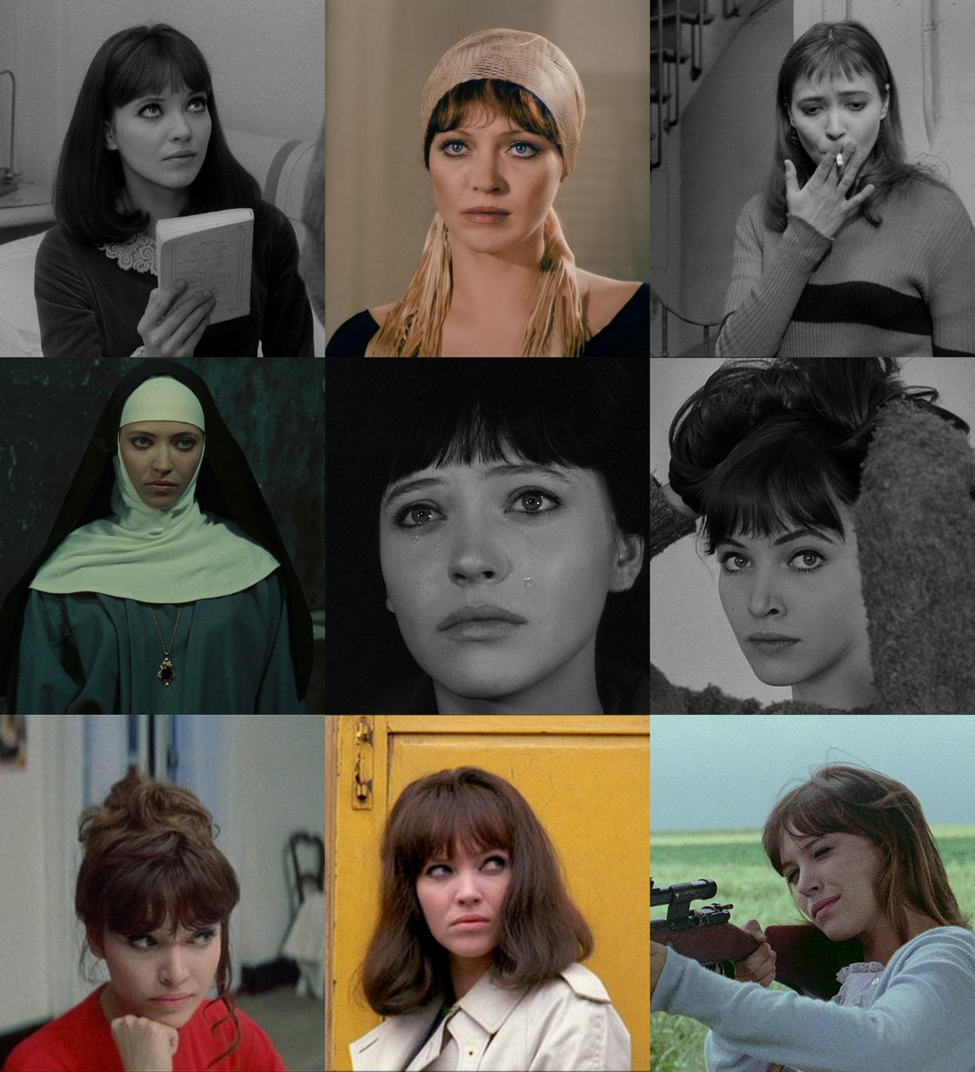 auteurhouse's tweet photo. Remembering the muse of New French Wave, Anna Karina, on her 86th birthday. https://t.co/StcilUSLgA