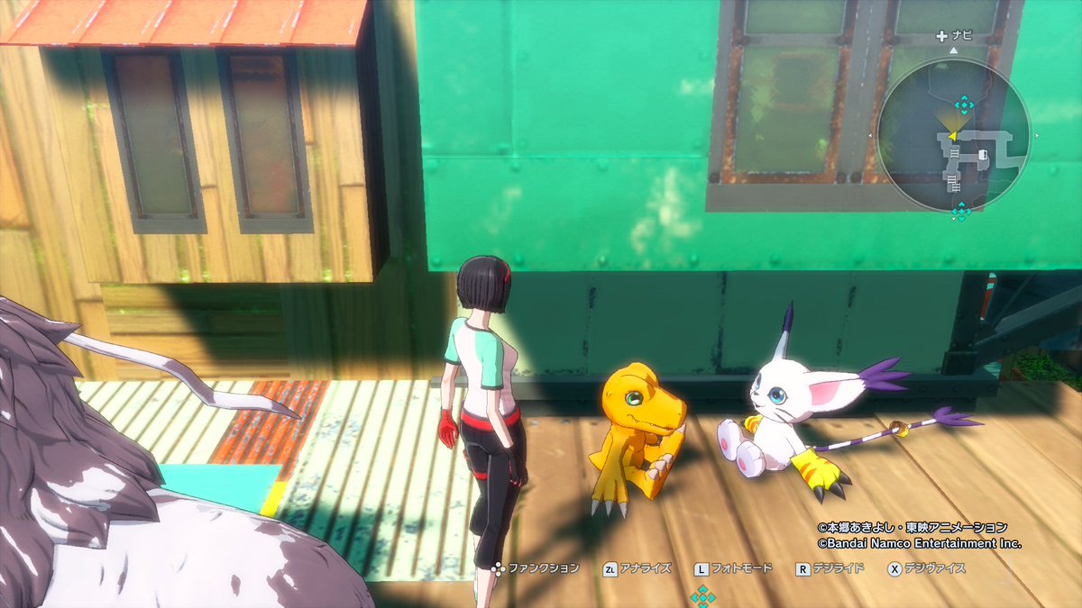 igar010's tweet photo. かっっっわいい……！！デジモン達が……！！！居る……！！！！生活！！！！！してる！！！！！！！！ #デジモン #タイムストレンジャー #Switch2 https://t.co/75b0CK3rVs