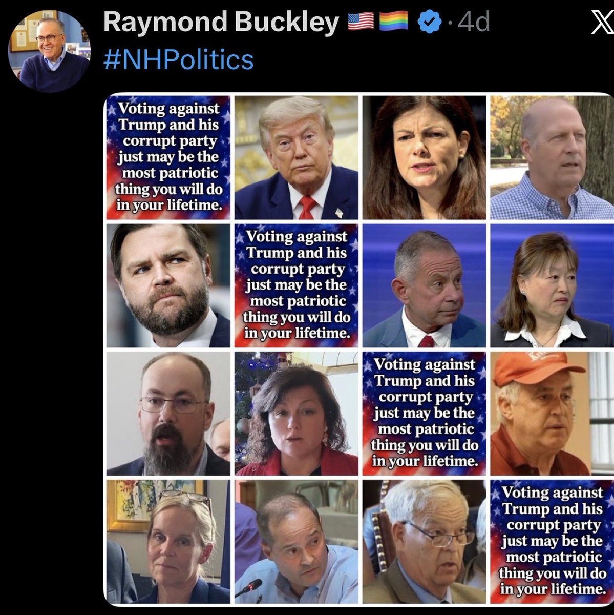 victoria4nh's tweet photo. His obsession with me is so weird. 

Meanwhile the guy he put up against me is promising to lower grocery bills and cut local property taxes.  

These are things the state has no control over unless it completely takes over town and city budgets and turns private grocers into government controlled communist style dispersement centers.

It is unfortunate that he is willfully lying to our citizens and that the NH Democratic Party continues to treat voters this way.