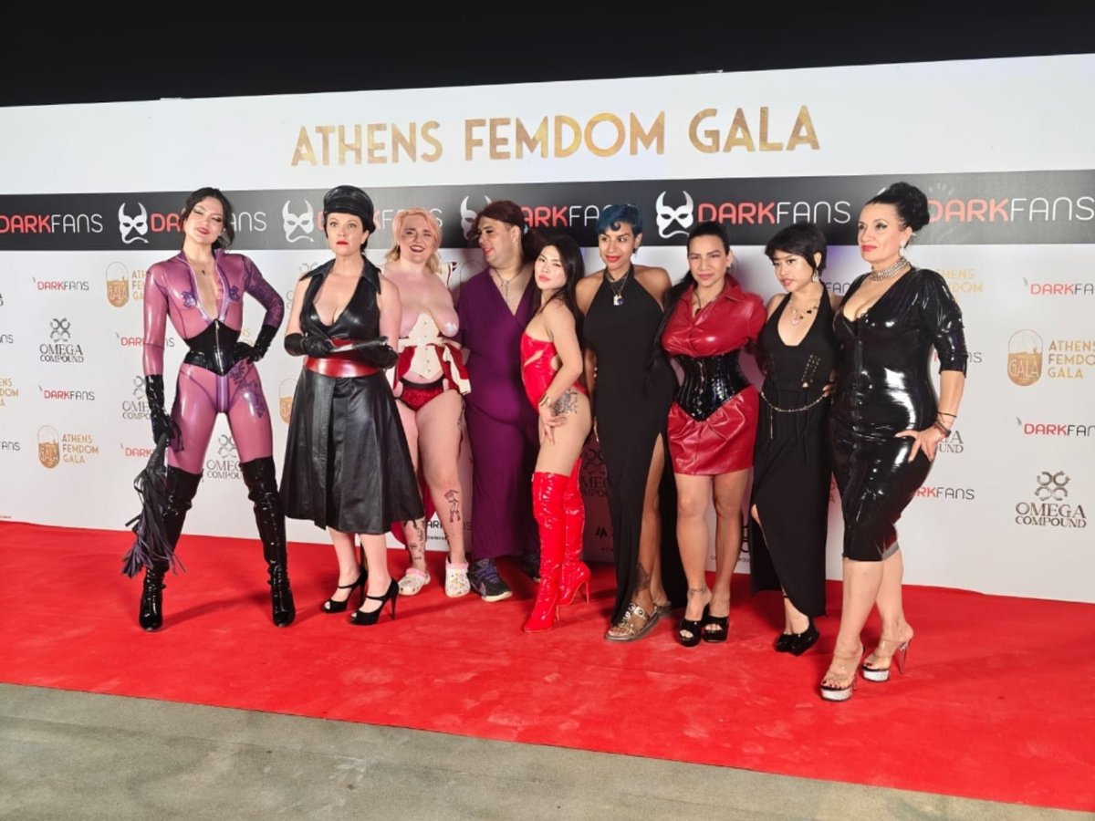 BdsmAmystique's tweet photo. Sisterhood @femdomgala Athens 2026 https://t.co/HsHaJdQbjp