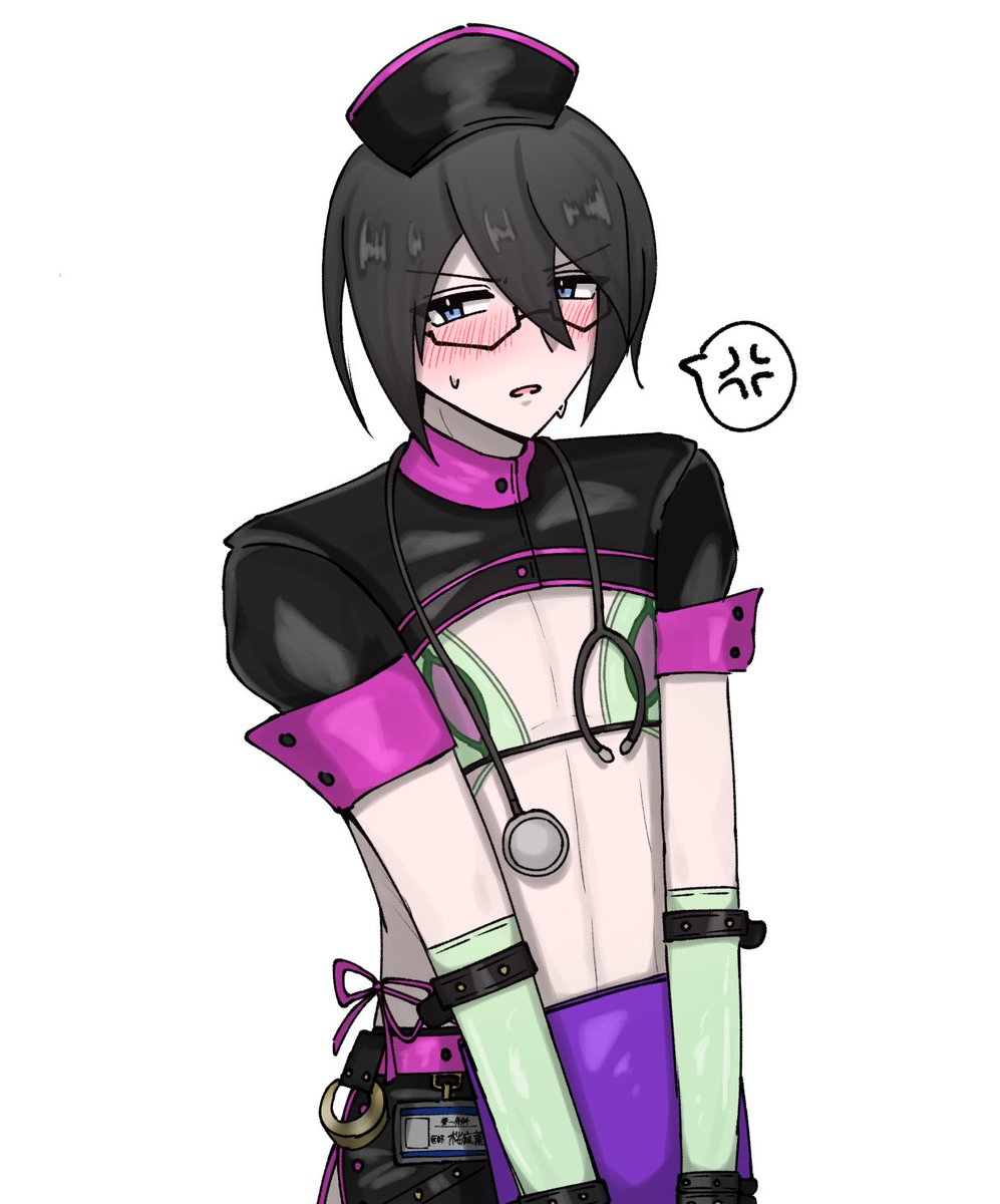 3llcjf's tweet photo. 他界隈のエッチコスチューム着せた絵 https://t.co/ytYLjehYCw