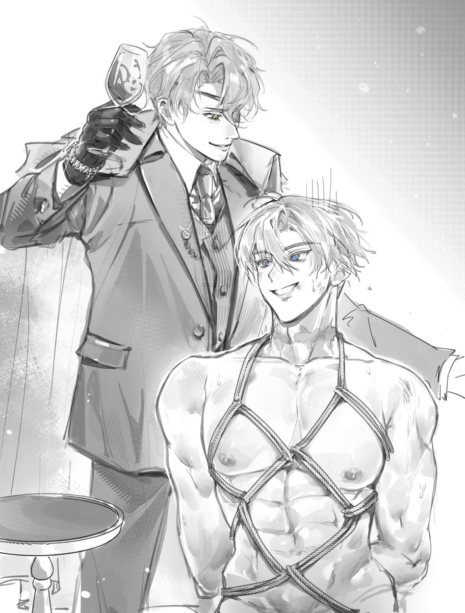 Hana04413's tweet photo. “O้h, hello, Agent…Choi?, was it? It’s been a while.”

“Agh—!”

“Well, well. How did you end up in this state?” https://t.co/3Gkpg2vnWj