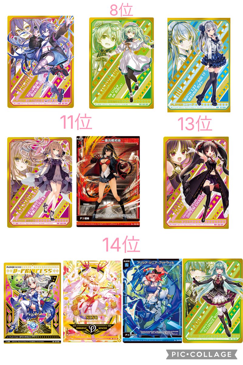 hinata_cf_1211's tweet photo. 【ゼクス（Z/X）人気投票結果発表】
大変お待たせ致しました！
ゼクス人気投票の結果発表を公開させて頂きます🌸
総得票数137票と、沢山の方にご投票頂きました！
前回の人気投票と比べてみても興味深いのではないでしょうか？ https://t.co/III0ibKqSm