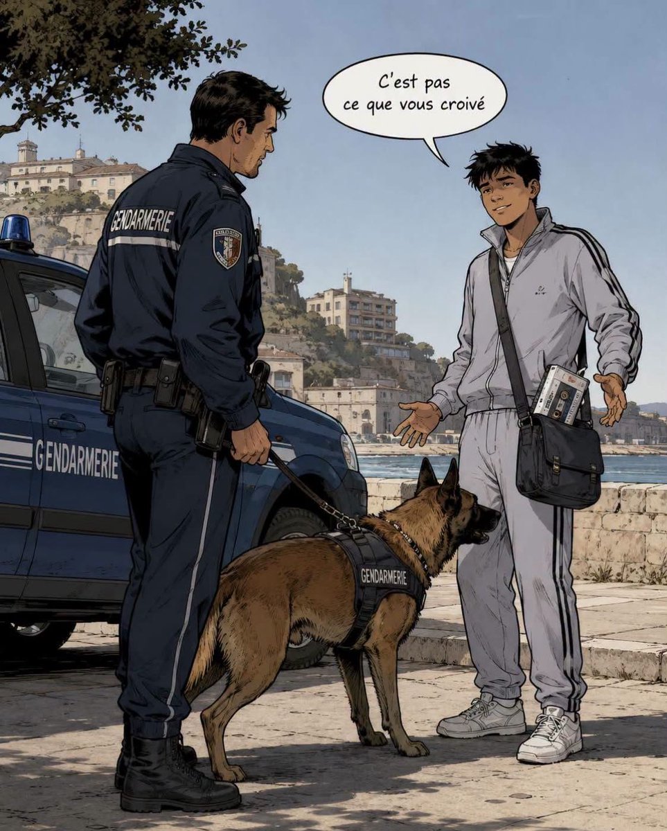 DbleusetDtoons's tweet photo. C'est pas ce que vous croivé #police #gendarmerie https://t.co/zd7CyS31L5