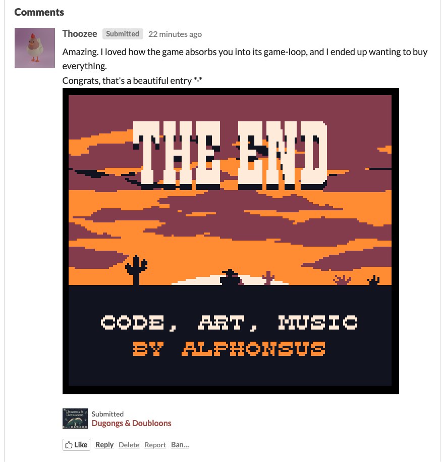 alphonsus_dev's tweet photo. Super thankful to those who attempted to finish my #GBJAM14 game. 🥹

Near the end of the jam, I added last minute fixes that silently helps the player win faster – in later runs, coins spawn faster, and bonus rounds occur more frequently.

Tiny changes, huge payoffs! #GameDev https://t.co/PVOzQzgQ3F