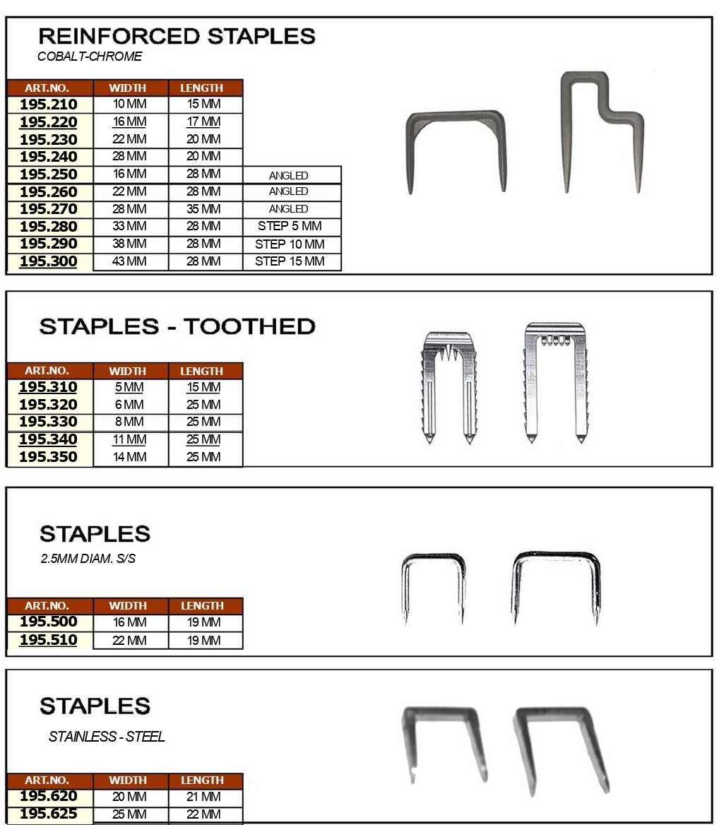 baliimpexar's tweet photo. High-precision surgical staples engineered for reliable orthopaedic fixation 🦴⚡

Our comprehensive range includes: 🔹 Reinforced Staples (Cobalt-Chrome) – Angled &amp; Stepped options🔹 Toothed Staples for enhanced grip🔹 2.5mm S/S &amp; Stainless Steel Staples https://t.co/fDjekvIVij