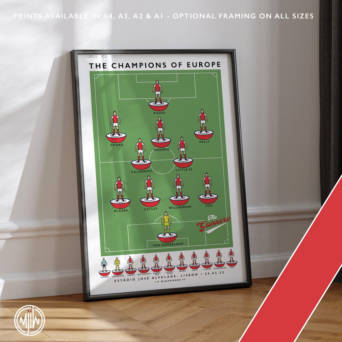 matthewjiwood's tweet photo. Arsenal Women: The Champions Of Europe

Get 10% off until midnight with the discount code:
THE-GUNNERS

🛒: https://t.co/lmtEsyJcXM 

Prints available in A4, A3, A2 & A1 with optional framing  

#ArsenalWFC @matterofarsenal @TheAWArchive @Adam_Salter4 @SuzyWrack @Jolomoco @timstillman_